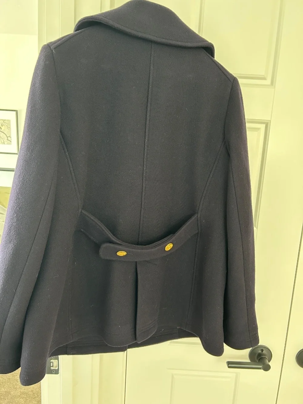 J. Crew navy wool peacoat - Picture 2 of 4